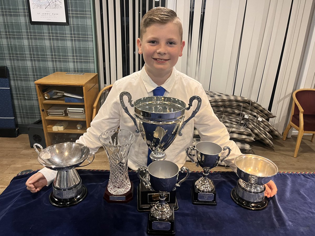 Junior presentation night last night at <a href="/westerhopegolf/">Westerhope Golf Club</a>, what a flipping night! 
5 competition wins, 3 runners up and BOOM Player of the year, forever proud of our boy ⛳️ 💙
