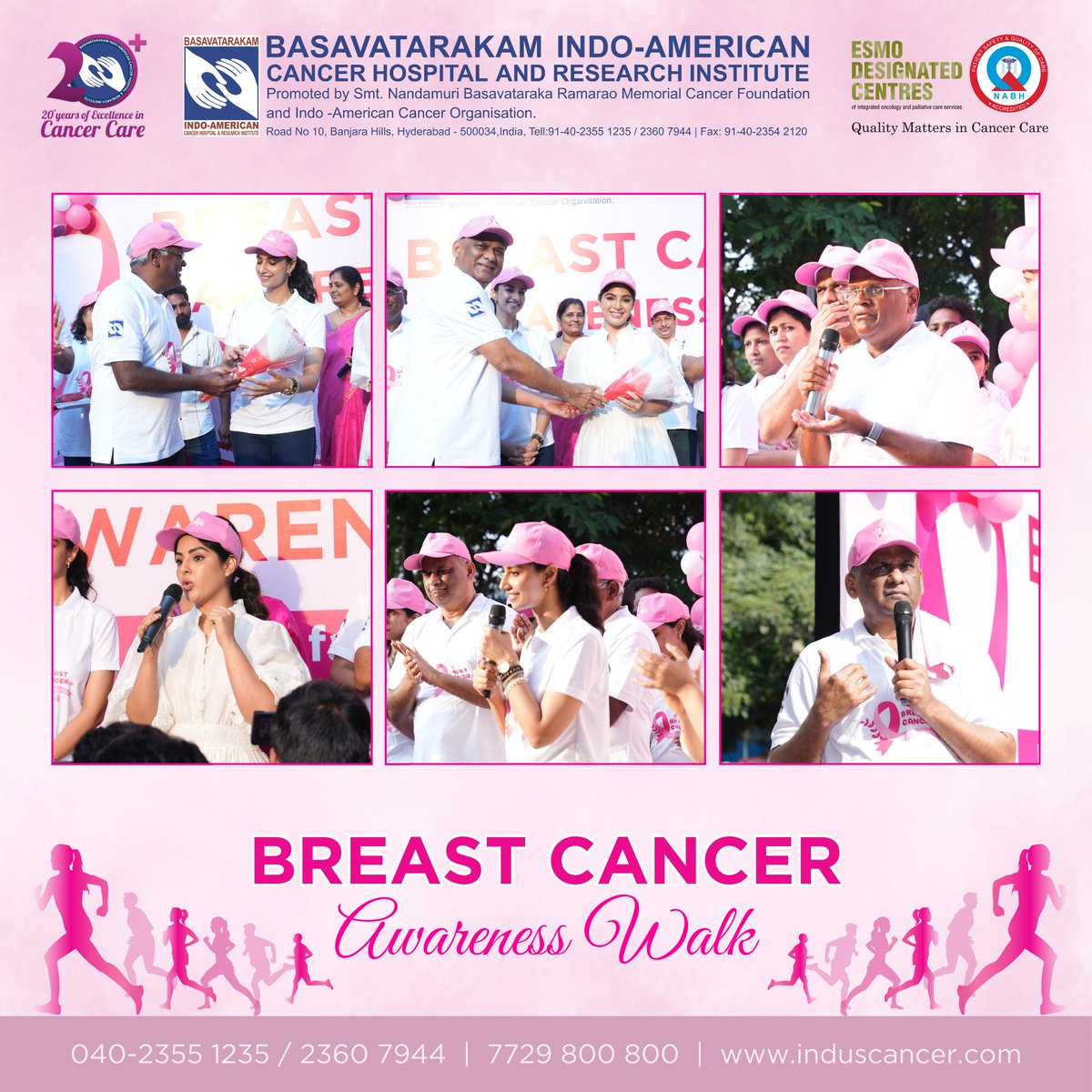 basavatarakam's tweet photo. @Meenakshiioffl Garu, for walking with us and sharing their support.
Together, we are raising awareness, spreading hope, and standing strong for a future without breast cancer.
#BreastCancerAwareness #UnitedForACause #HopeAndSupport https://t.co/SgPLFiSB7L