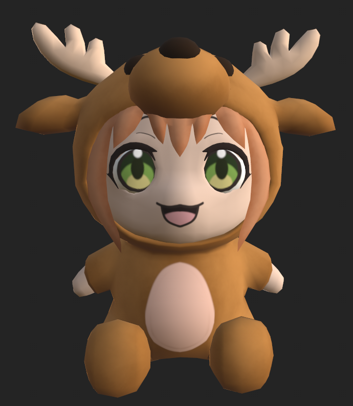 Andzzioeae's tweet photo. Plushy Nokotan!!! (Shikanoko Nokonoko Koshitantan)
3,9k tris 
#RobloxDev #RobloxDevs #nokotan #Blender #Blender3D https://t.co/UTtP5UVLug
