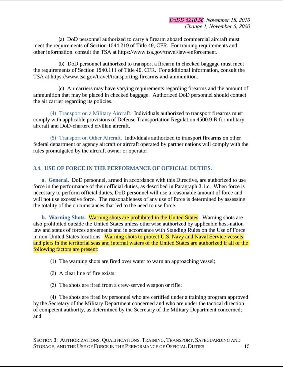 _KontroverC_'s tweet photo. Did some due diligence on DoD Direcrive 5240.01, which references DoDD 5210.56. Do with it as you may. My interpretation leads me to believe there is...potential...

https://t.co/sgJJjzz6NK

https://t.co/wyB8Ae55t3 https://t.co/rw4eHRrGch