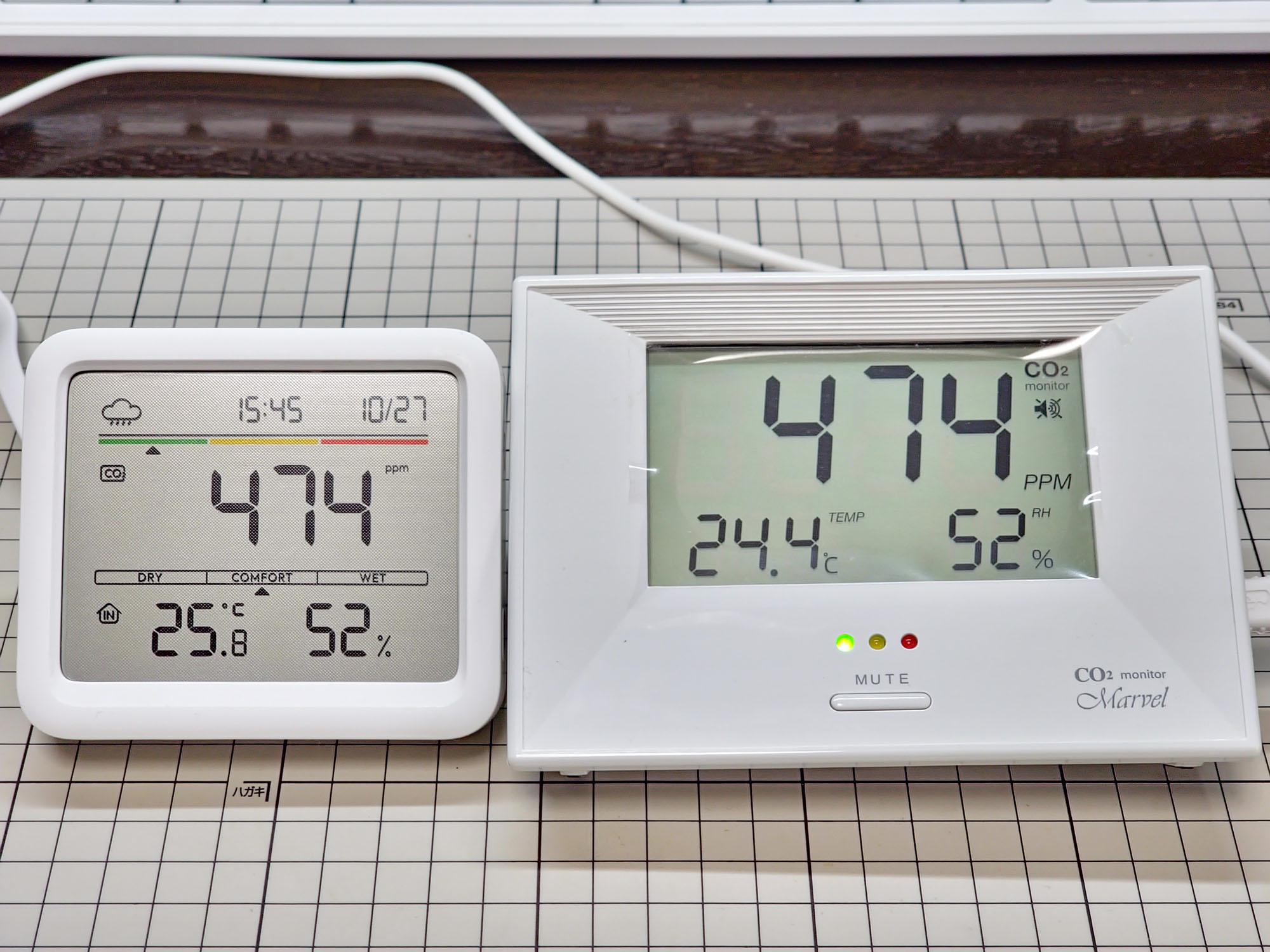 法人のみ アーテック(/AR) 大型CO2モニター(NDIR方式) 052351