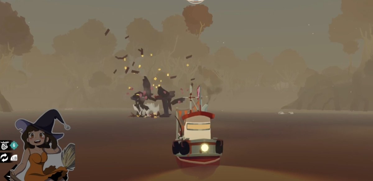 I am a fisherman, but on the side I'm obilrating one a sea monster at a time. As part time collector the next stop will be Devil's Spine for the last trinket!
Sent the love over to @IdoraAlphy playing some Fractorio