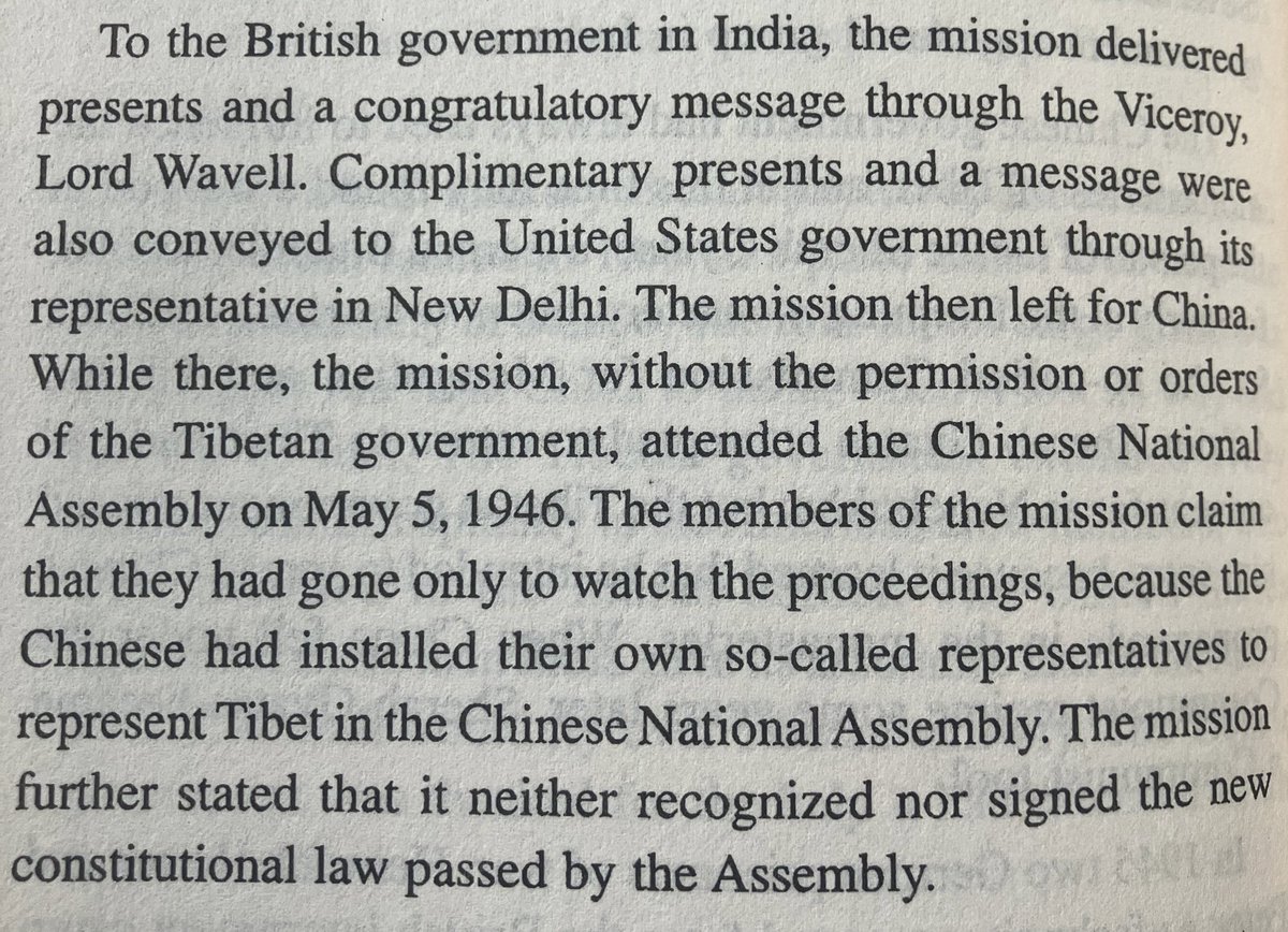 No, the Tibetan Government did not participate at the Chinese National Assembly (In case anyone tries to state they did). Tibet a Political History- Tsepon Shakabpa. P. 398.