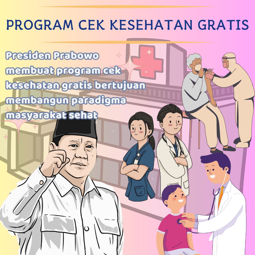 JoinNkri's tweet image. Presiden Prabowo mencanangkan program kesehatan melalui cek kesehatan gratis bagi masyarakat Indonesia 

#IndonesiaEmas #IndonesiaMaju #ProgramKesehatan #IndonesiaSehat #PresidenPrabowo #DukungPrabowo #ProgramPresiden