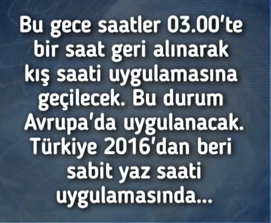 Çocuklar için dönün diyoruz ama her zaman ki gibi dinlemiyoruz. <a href="/TCEnerji/">T.C. Enerji ve Tabii Kaynaklar Bakanlığı</a>  <a href="/tcbestepe/">T.C. Cumhurbaşkanlığı</a>