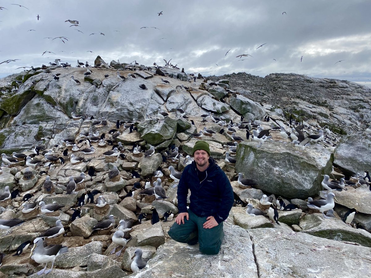 [Meet the team] The first of us in the field this year is not even in the Falklands (yet). Meet Jeff White, our seabird ecology expert: "I am originally from Memphis, Tennessee, USA but spent much of my time on our family farm in Mississippi... 1/3