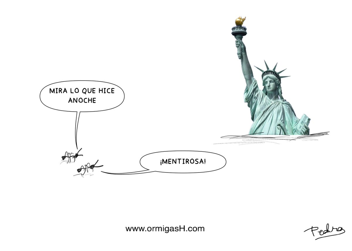 pedroabejas's tweet photo. Viñeta diaria núm. 1.521: “¡Mentirosa!”

“Una viñeta de ormigasH al día 
te devuelve la alegría” https://t.co/FP1Tsegpie