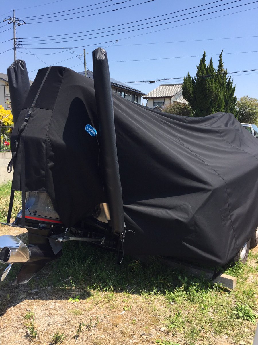 norisuke_77's tweet photo. 7年使用したボートカバー新調！
新しいのはグレーにしてみました🚤🩶
#ラビオス
#labios https://t.co/u2n5bQhOxt