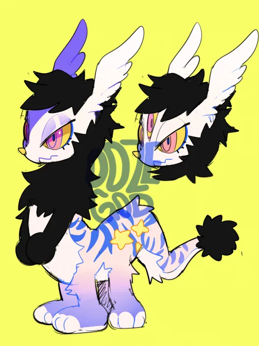 Finally have a name for them after like 6 years hahaha..  meet FABLE!  their design was inspired by puppets and toys. Fable is a puppet who has come to life and enjoys traveling through others' dreams...a chara meant for me to project melancholic nostalgia onto <New | Old> 