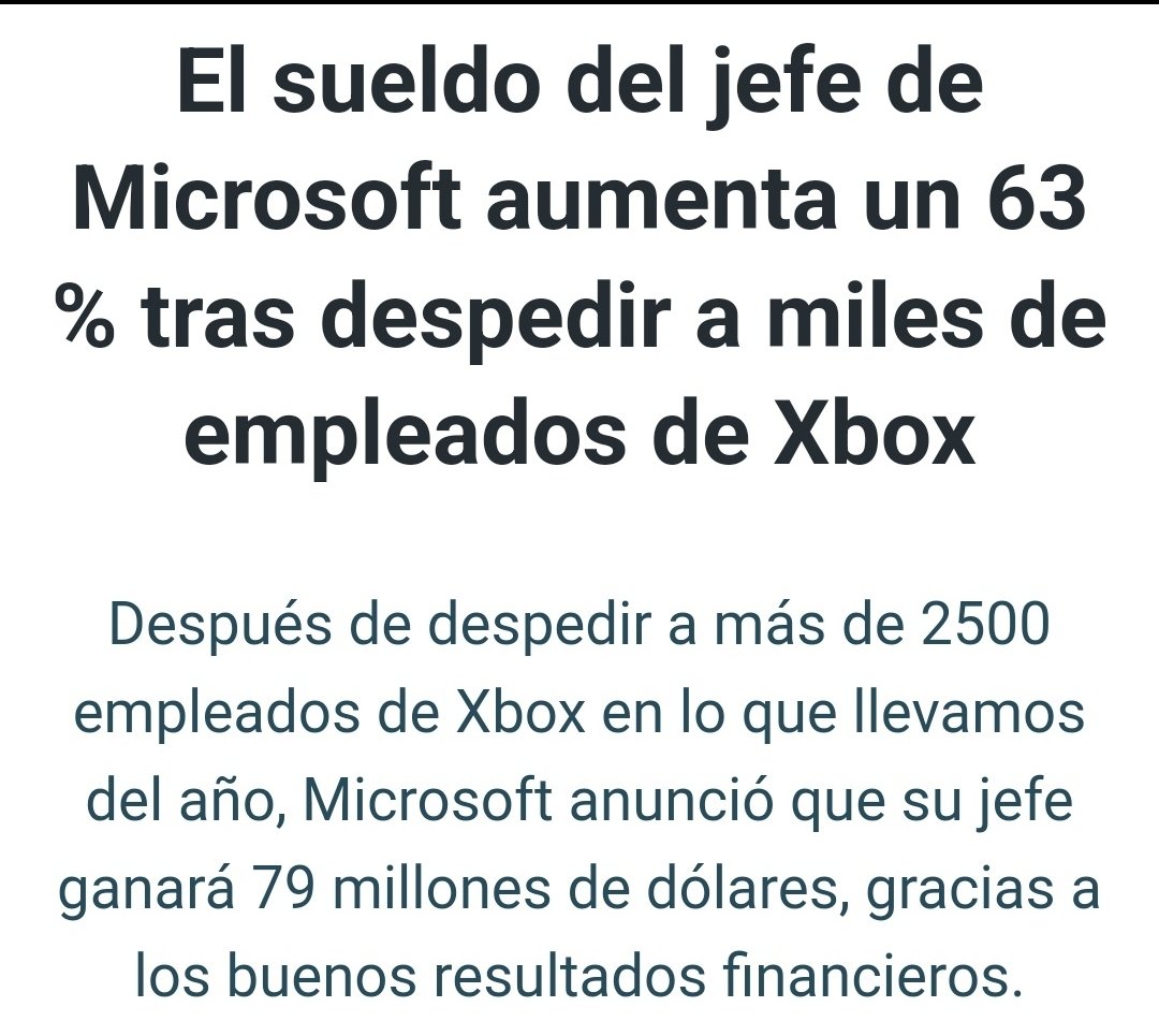 Agus_Martinez58's tweet image. Llámala #Mictosoft, llámala como quieras. Cuanta más carne de cañón sean sus trabajadores, más ganarán sus accionistas y directivos... ¿Lo tenéis claro o necesitáis un croquis?
