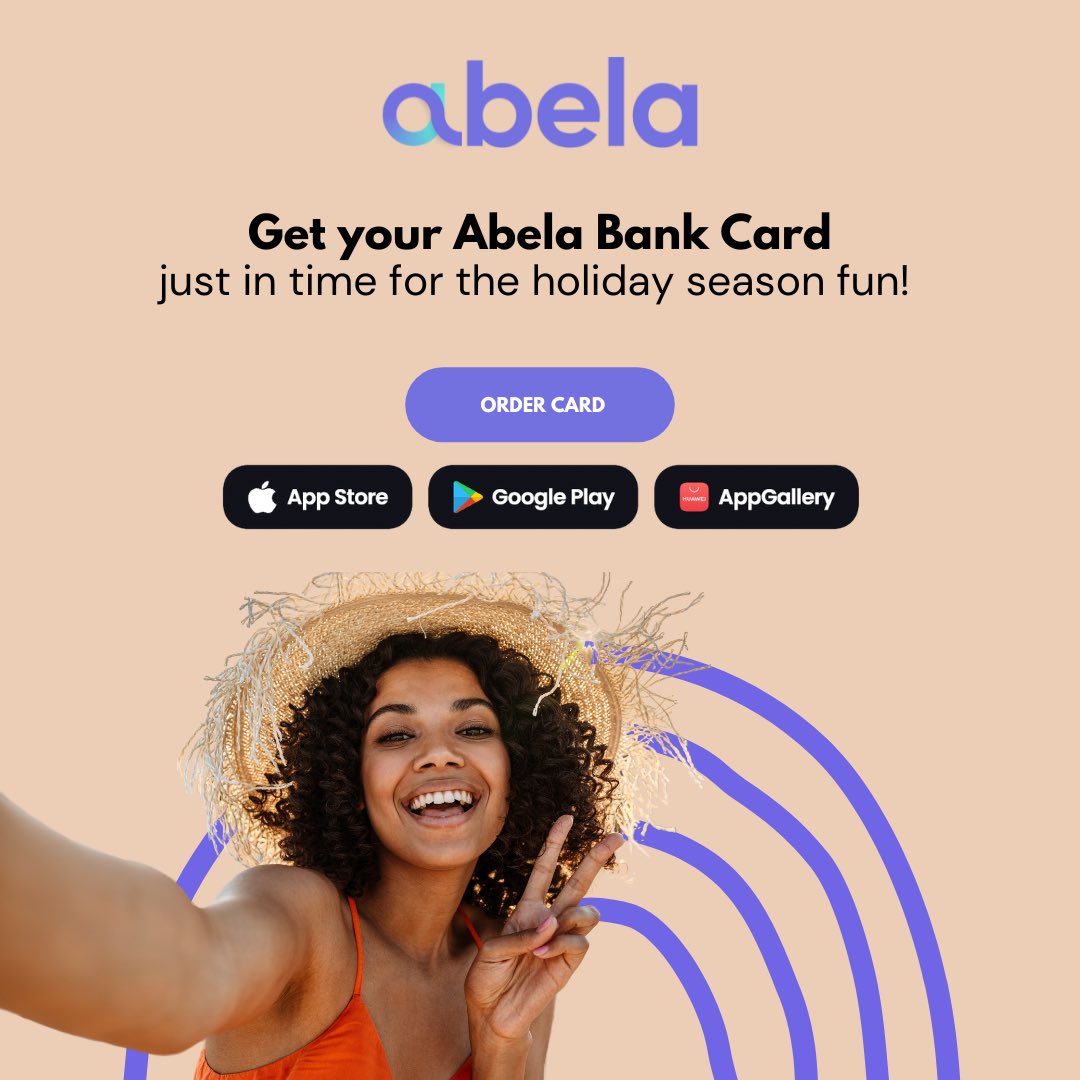 abela_app's tweet photo. Whether you’re shopping for gifts, stocking up for celebrations, or treating yourself, the #Abela card has got you covered. No bank account? No problem! Plus, you can enjoy easy payments, secure transfers, and holiday-ready flexibility. 🎁✨ https://t.co/4V6U7UZBIW