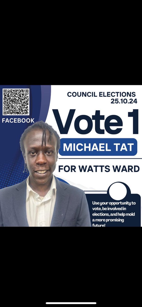 Vote #1 For Michael Tat To Be The Best Caring Politician For MeltonCouncil