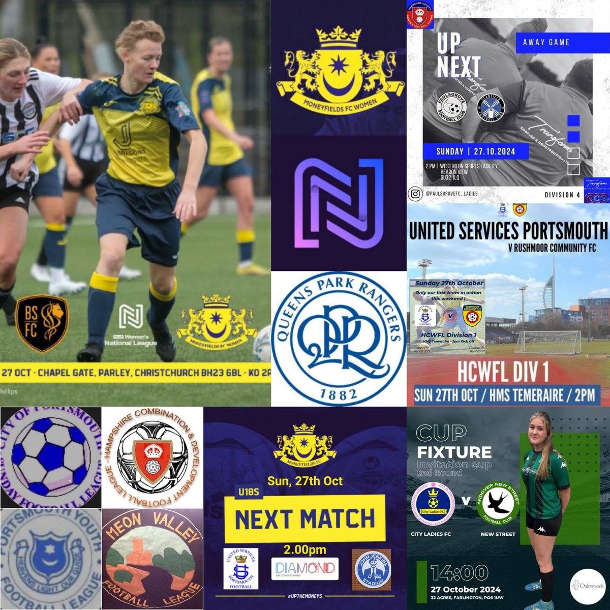 Pompey_Football's tweet image. ⚽️ Sunday Matchday ⚽️
          #TimeToPlay

@MoneysFCWomen (a)🏆
@USWomenFC (h)
@CITYLADYPOMPEY (h)🏆
@PaulsgroveFC #Ladies (a)🏆
#MoneysWomenRes (a)🏆
@MONEYFIELDSFC #U18 v @USPFCU18 
.. plus @the_portsmouth @PortsYFL and @MeonFL #Vets 👏

#AllTheBest 👍