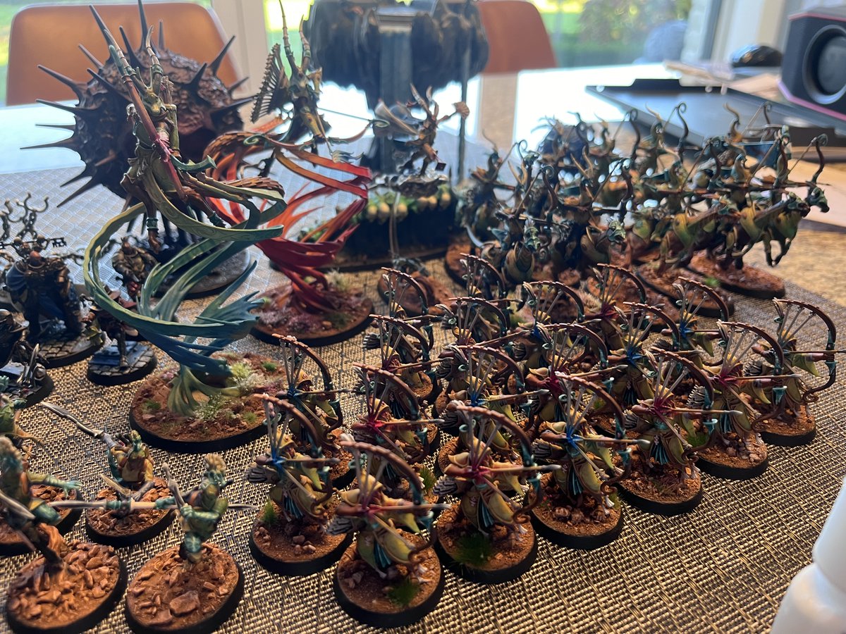 First &amp; last ride with my Lumineth Army. Could bring it home with a 3-0. Next project probably KO or SCE. NEW tournament, NEW army.