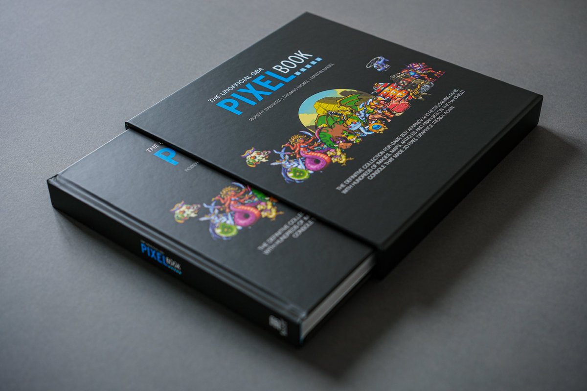 bitmap_books's tweet photo. The GBA Pixel Book - Launching November 2024
Spotlighting over 240 titles. It also brings together almost 4,000 of screenshots from the games included, each of which has been especially composed and captured for this book. They are presented across 300-pages along with pixel art cut-outs, sprite work, vast montages, and immense level maps.
Stay tuned to our social media channels for updates and sign up for our newsletter: https://t.co/yL5W7gnTnc
#bitmapbooks #book #retrogaming #retrogames #gaming #art #reading #foryou #asmr #bookstagram #booktok #fyp #gba #gameboyadvance #nintendo #pixel