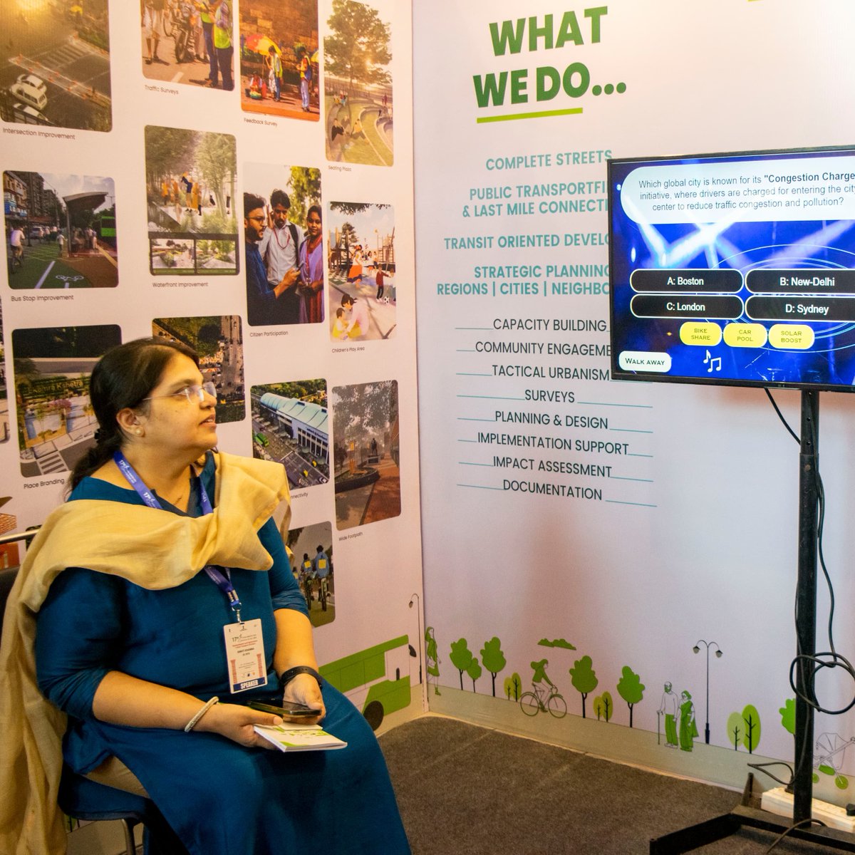 GreenMobilityIN's tweet photo. Today’s the last chance to join the KBMC fun session – don’t miss out! Let’s make urban mobility accessible, engaging, and memorable for all.🌍

#UMI2024 #UrbanMobility #SustainableTransport #NetZero #SmartCities #SustainableGrowth #UrbanPlanning #CGM #GreenMobilityCGM https://t.co/04uKZ0gB7R