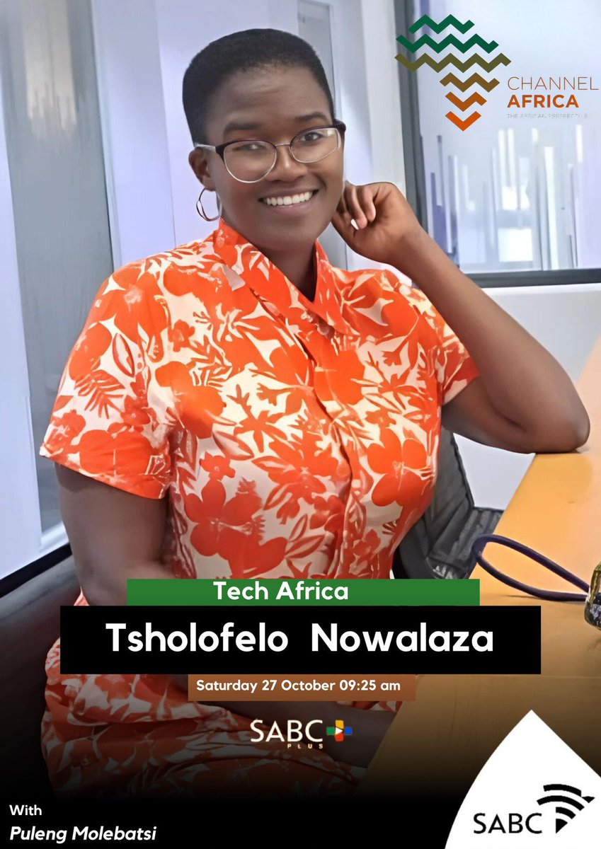 channelafrica1's tweet photo. [On-Air]
@Puleng_pg speaks to Tsholofelo Nowalaza, Founder of SAYDA Communications, about the importance of equipping students with critical 4IR skills🌍 💻

📲 : @SABCPlus app
🎧:  https://t.co/41XZ0YHdX3

#TechAfrica #ChannelAfrica https://t.co/lea3kOYlqm