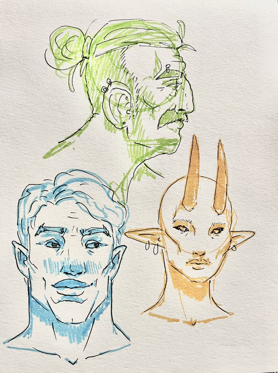 I’m going to be sketching people’s DnD characters at MCM Comic-Con today on the <a href="/RollPlayPress/">Roll & Play Press</a> stand 

Come say hi ✨