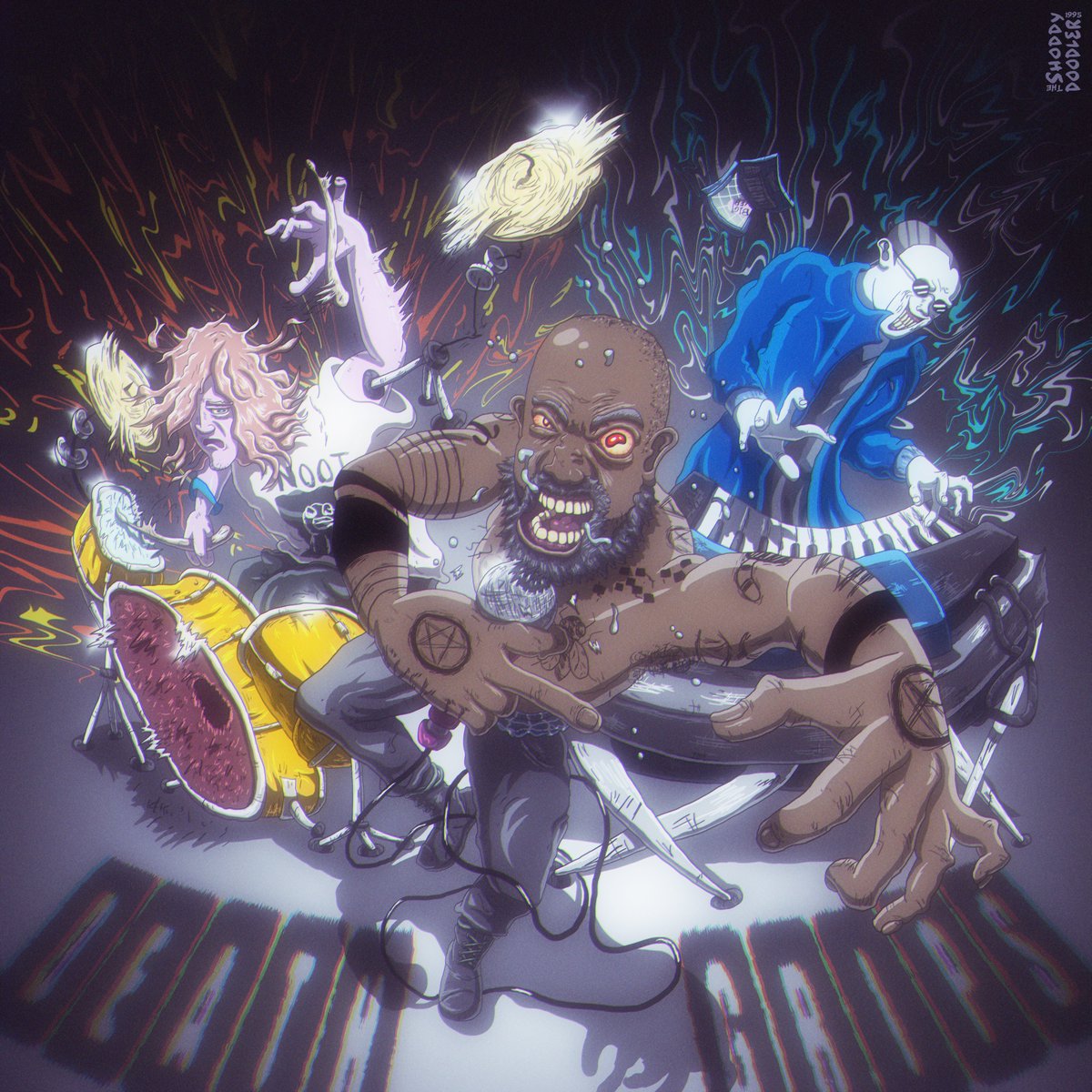 baddoodler1995's tweet photo. DEATH GRIPS!!!

#deathgrips #music #experimental #hardcore #hiphop #itgoesitgoesitgoes #mcride #stefanburnett #zachhill #andymorin #guillotine #inanimatesensation #takyon #beware #footage #getgot #hustlebones #nolove #spreadeagle https://t.co/BsIWhEMjgq