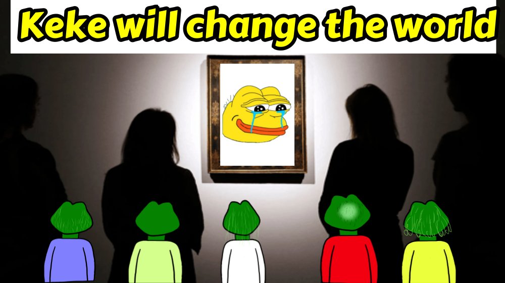 You'll regret it if you miss $Keke 😀

 " $Keke is not a meme coin for fun🚫"

✅ $Keke is the first meme coin
with the goal of developing
a hair loss medicine💊

  $Keke is the lowest price right now🚀
 
#Keke #meme #memecoin #coin #LFG #Airdrop #presale