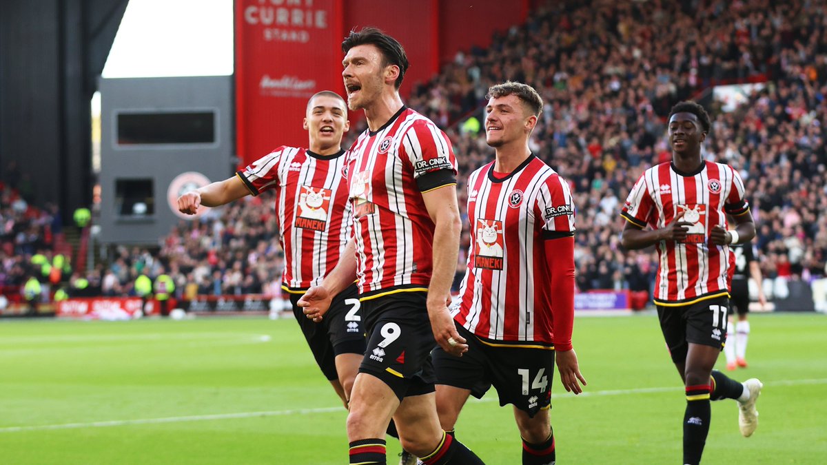 🏡 Sheffield United's Championship home form this season:

🆚 QPR: 2️⃣-2️⃣ - 🤝
🆚 Watford: 1️⃣-0️⃣ - ✅
🆚 Derby County: 1️⃣-0️⃣ - ✅
🆚 Swansea City: 1️⃣-0️⃣ - ✅
🆚 Luton Town: 2️⃣-0️⃣ - ✅
🆚 Stoke City: 2️⃣-0️⃣ - ✅

𝑯𝒐𝒎𝒆 𝒊𝒔 𝒘𝒉𝒆𝒓𝒆 𝒕𝒉𝒆 𝒉𝒆𝒂𝒓𝒕 𝒊𝒔! ❤️

#TwitterBlades
