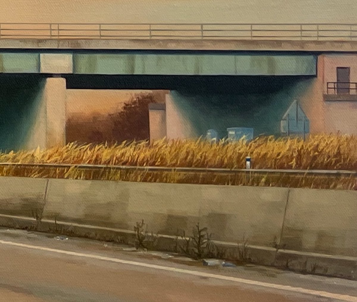 We Left Nothing Behind
Oil on canvas
100x50cm

This title piece of my upcoming London solo show &amp; 1 of 2 larger paintings I’m showing.

OPENING NEXT WEEK
PV Sat 2nd Nov 2-6pm 
ALL WELCOME - I look forward to seeing you there. 🥂

Union Gallery 
Bethnal Green
94 Teasdale St
E2 6PU