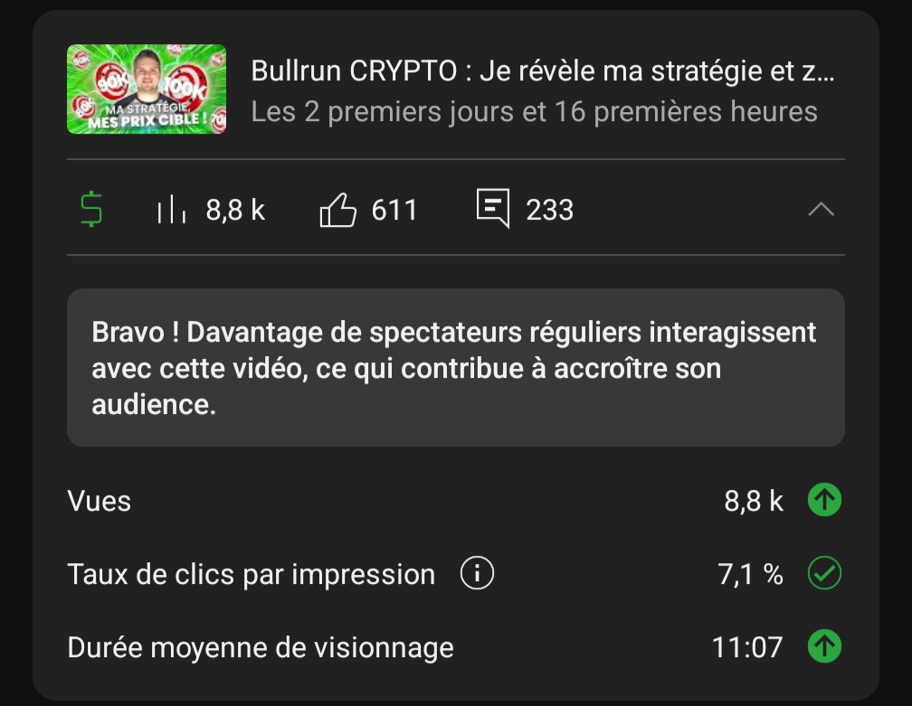 Merci à tous pour votre accueil très chaleureux de ma dernière vidéo 🙏

J'avais peur que les 30 minutes de longueur n'en repoussent plus d'un, mais c'est tout le contraire.

Cela me donne pas mal d'idées pour la suite.

Excellent weekend à tous 🙌