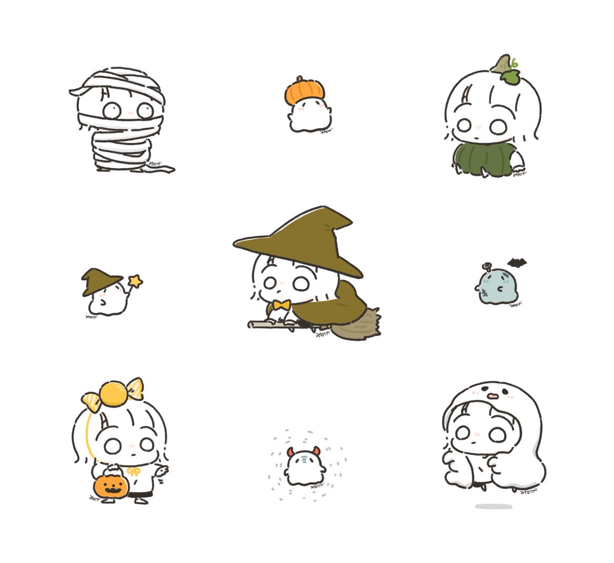 きままとオバケのハロウィン仮装アイコンを描きました🎃
お好きなものトリミングしてお使いくださいませ🙌
#三ヶ木フリーアイコン