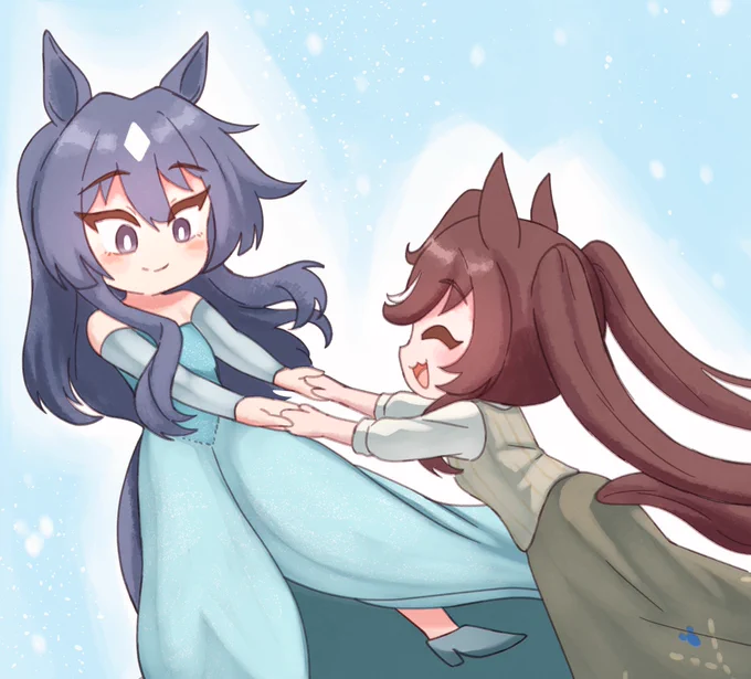 ヴィルシーナとヴィブロス落書き 