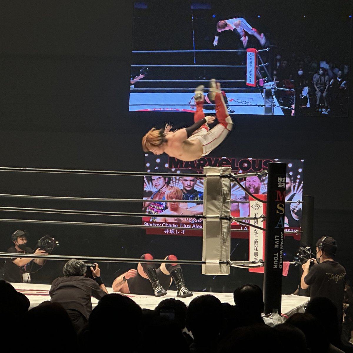 7_angel_summers's tweet photo. 飛ぶ系タッグ勝ち
好きです飛ぶ系
#マーベラスプロレス
#MarvelousIMPACT
#Marvelouspro https://t.co/PSrspELd4M