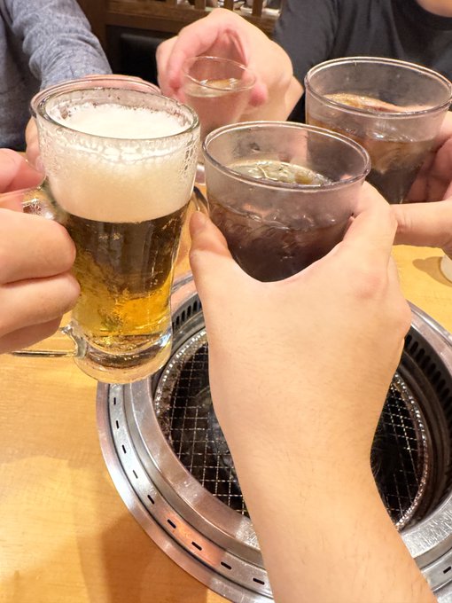 天皇賞外したので焼肉食べてます!!! 