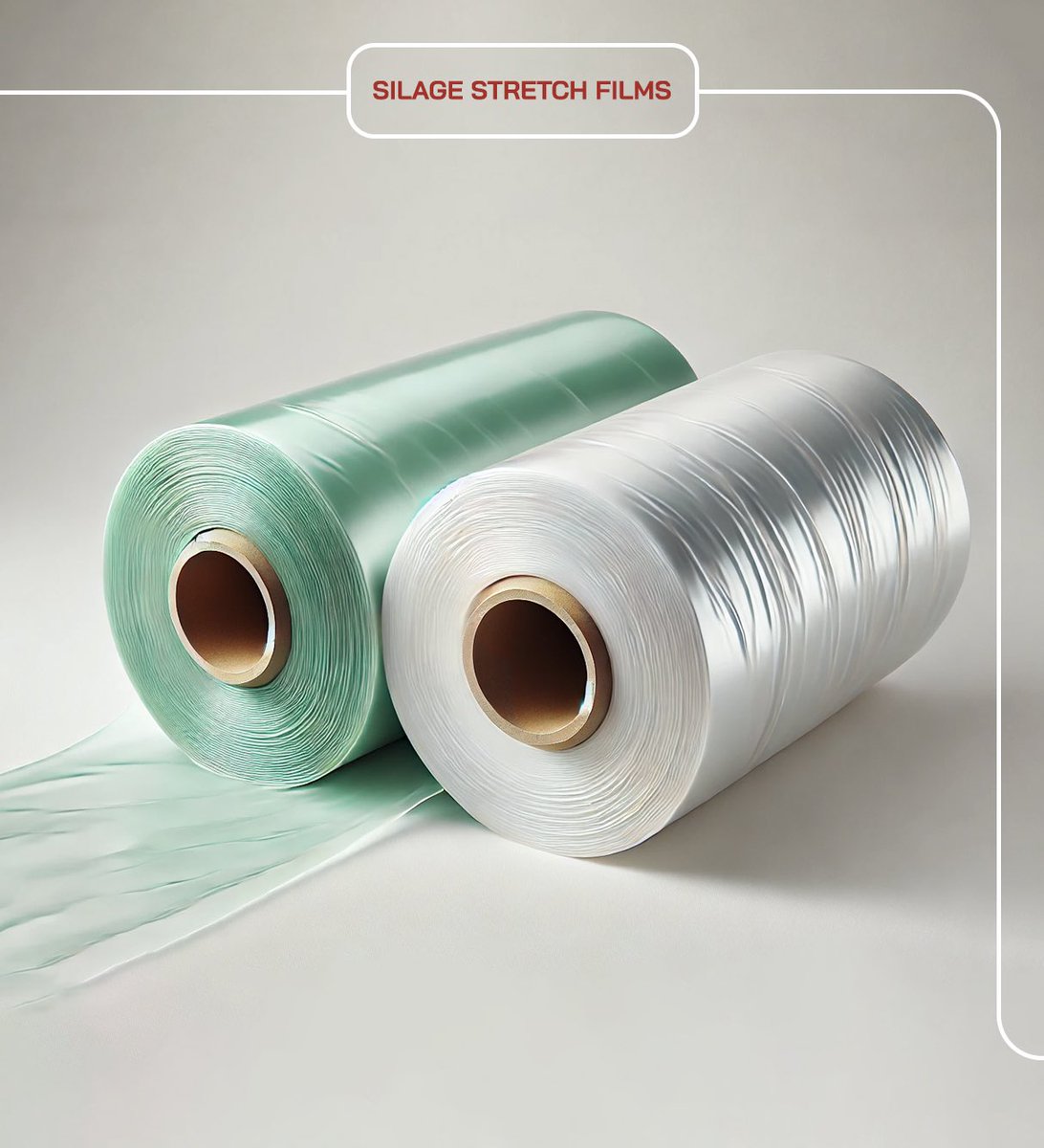 avaxplus's tweet image. 📢 Preserve Quality, Enhance Efficiency! 🌾

Discover our high-performance silage stretch films designed for durability, UV protection, and airtight sealing. 
Available in multiple colors and thicknesses!

#SilageFilm #FarmSolutions #QualityFeed #Agriculture #StretchFilm