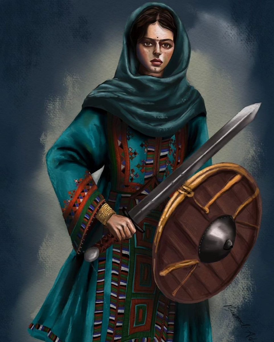 BanadiAshraf's tweet photo. Digital painting 
The baloch warrior 
"Banadi Balochi"
#Balochistan #balochartist #Baloch #paintings #digitalpainting #digitalart #digitalartists #art #بلوچستان #artwork #buitems #painting https://t.co/D7Nqy6RRUR