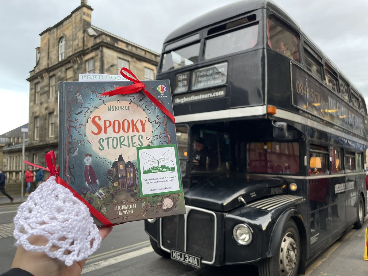 Jennife09761350's tweet photo. “Gather ‘round, if you dare, for tales that make you shiver and stare.”

#TheBookScaries are celebrating some great reads this #Halloween! Who will be lucky enough to find these #SpookyStories Illustrated by #LiaVisirin?

#ibelieveinbookfairies   #SpookySeason #Edinburgh https://t.co/VEyJuCEp3q