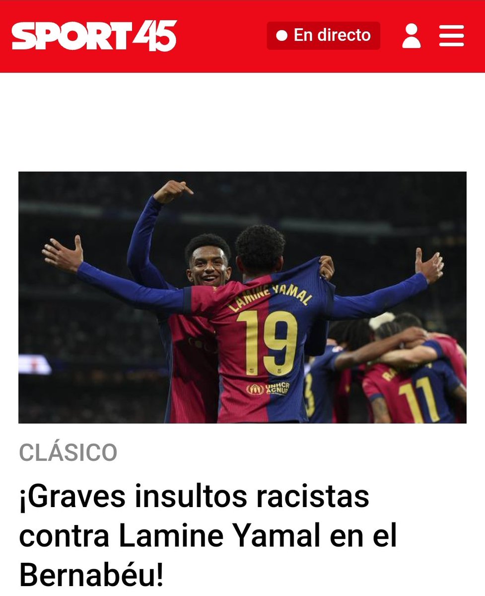 Hace tres días de la firma del acuerdo anti violencia en el fútbol entre el <a href="/GobiernoDeEspan/">Gobierno de España</a> y <a href="/LaLiga/">LALIGA</a>. Seguro que <a href="/Tebasjavier/">Javier Tebas Medrano</a> se apresura a denunciar y cerrar una grada del Bernabeu. Seguro.