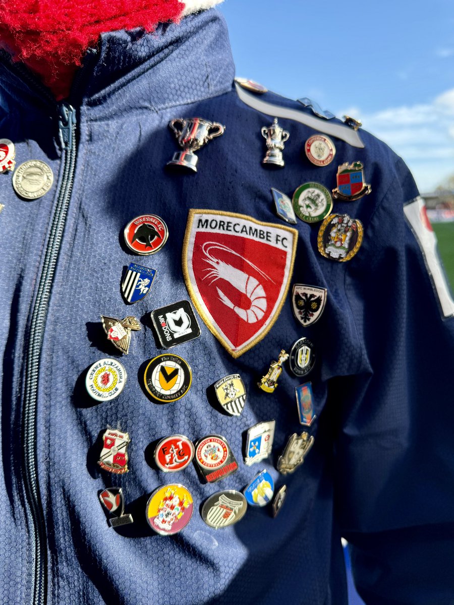 DannyLast's tweet photo. Morecambe 2-5 Chesterfield 🧵(1/3)

960 away fans head back to Derbyshire with a spring in their step. 

85/92 League grounds in the 👜 now.

When they’re done maybe I can come to your club? Wouldn’t mind revisiting a few of the better ones. 

#MORCHE #UTS 🦐 #Spirites https://t.co/8weokYHMS3