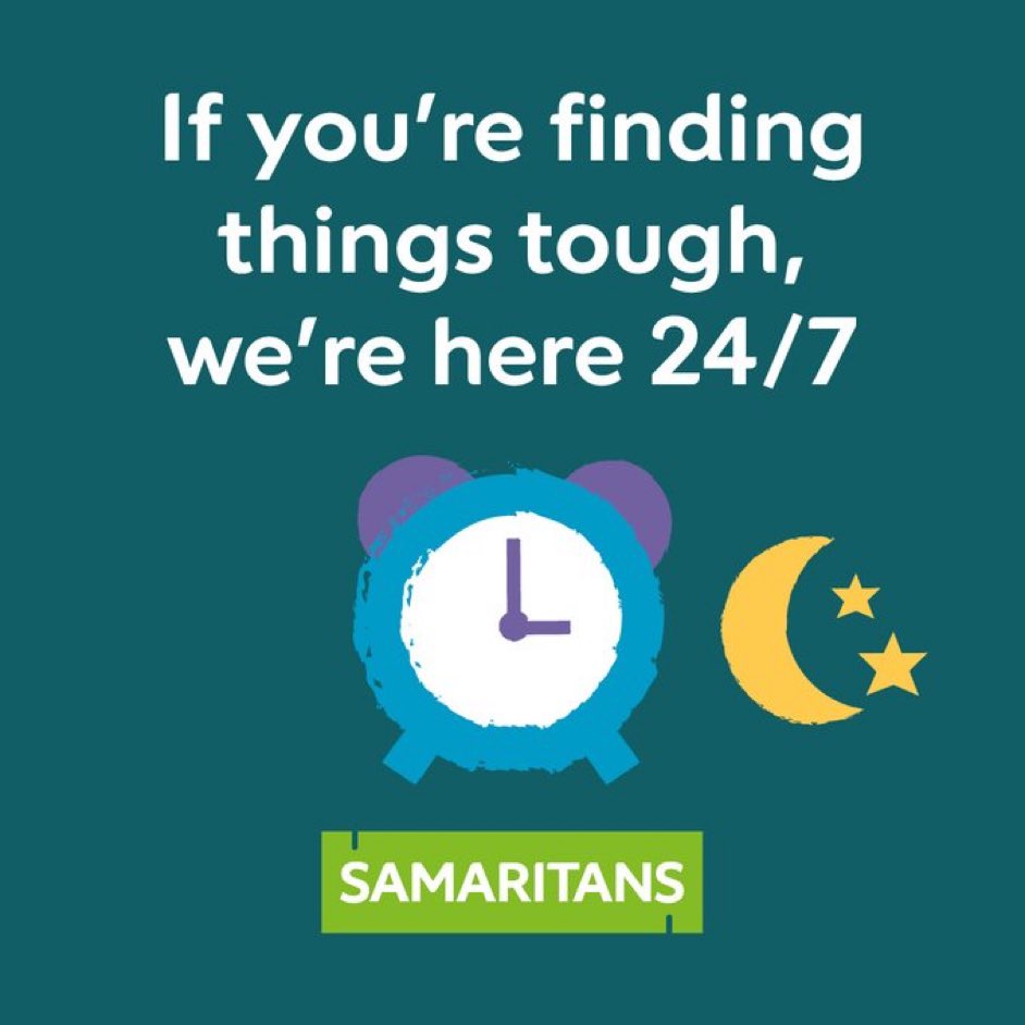 Today is the only day of the year that we are open for 23 hours. As the nights draw in remember to practice self care to protect your mental health as the winter period can be very debilitating. Remember we’re always here on 116 123