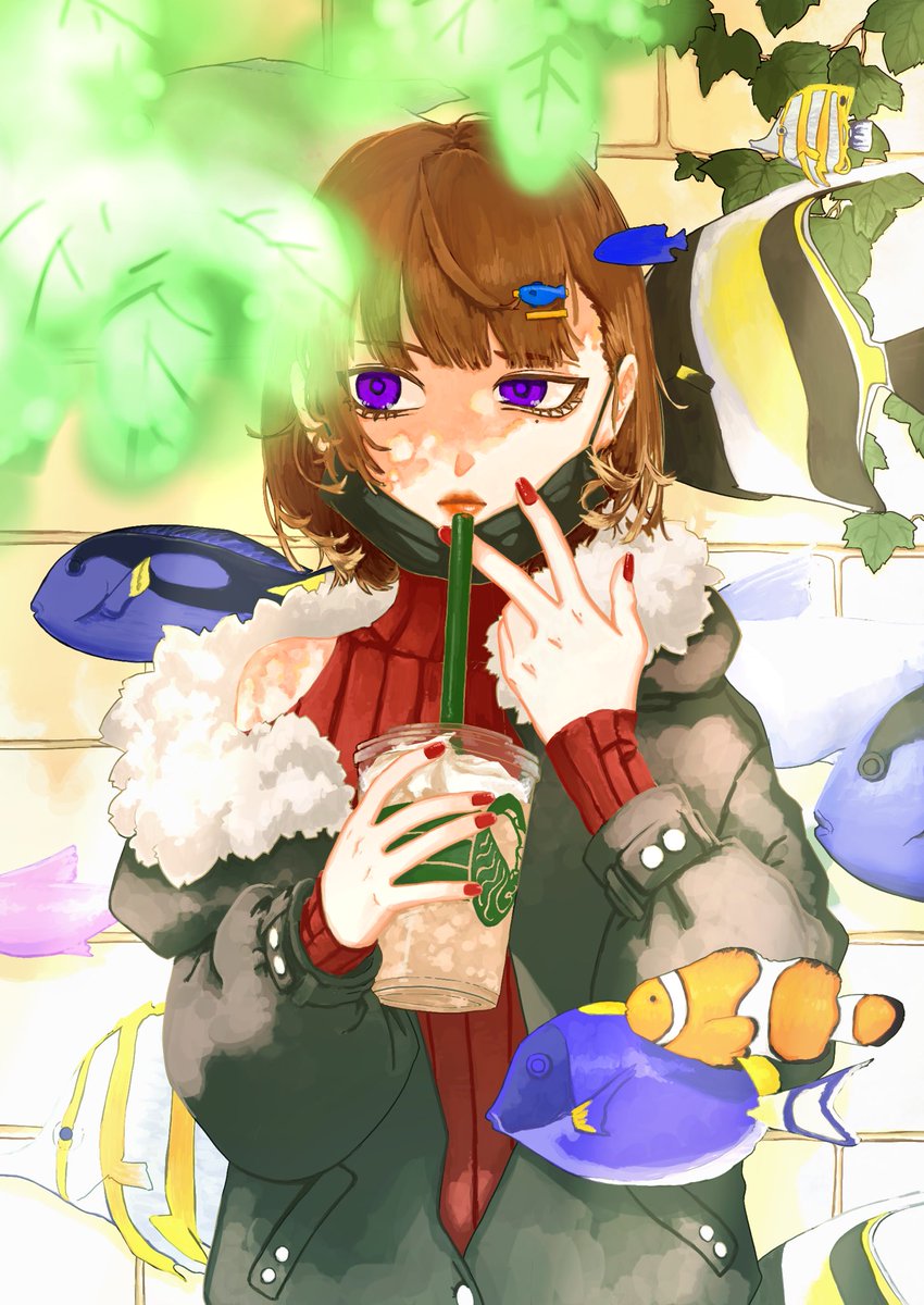 squid_yirami's tweet photo. いつまで待っても冬が来ない
#イラスト #オリジナル 
#絵柄が好きっていう人にフォローされたい https://t.co/pzYKtm3YxD