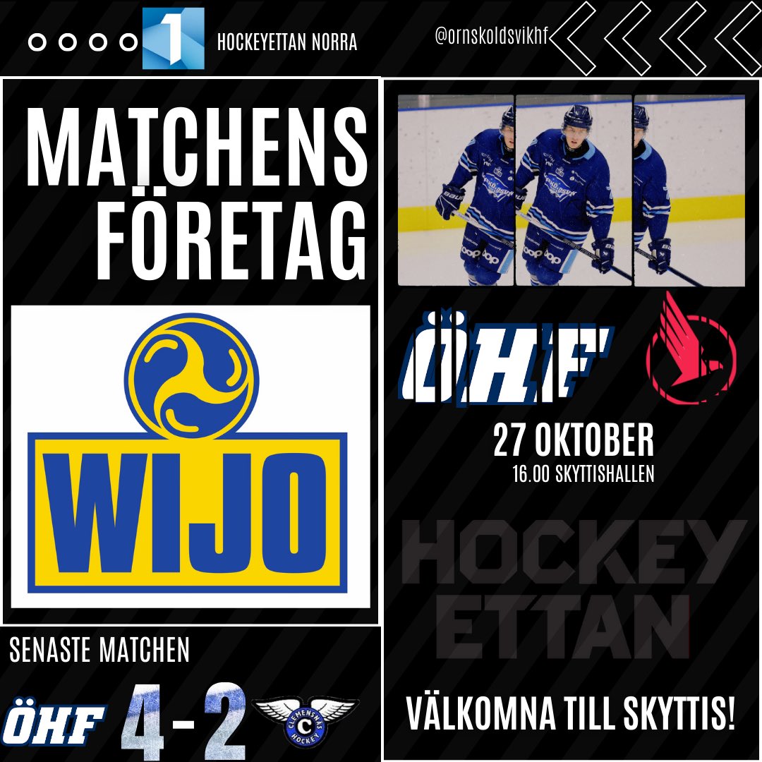 Örnsköldsvik HF (@ornskoldsvikhf) on Twitter photo 