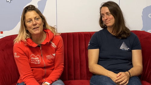 "On est capables de faire des performances sur le Vendée Globe", Samantha Davies et Justine Mettraux à l'assaut de l'Everest des mers #voile #sport #nature #femmes #societe #lessabledolonne #vendeeglobe
france3-regions.francetvinfo.fr/pays-de-la-loi…