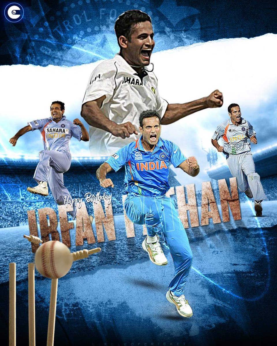 First India pacer to take a hat-trick in Test cricket 
2007 T20 World Cup winner

Happy Birthday, <a href="/IrfanPathan/">Irfan Pathan</a>
