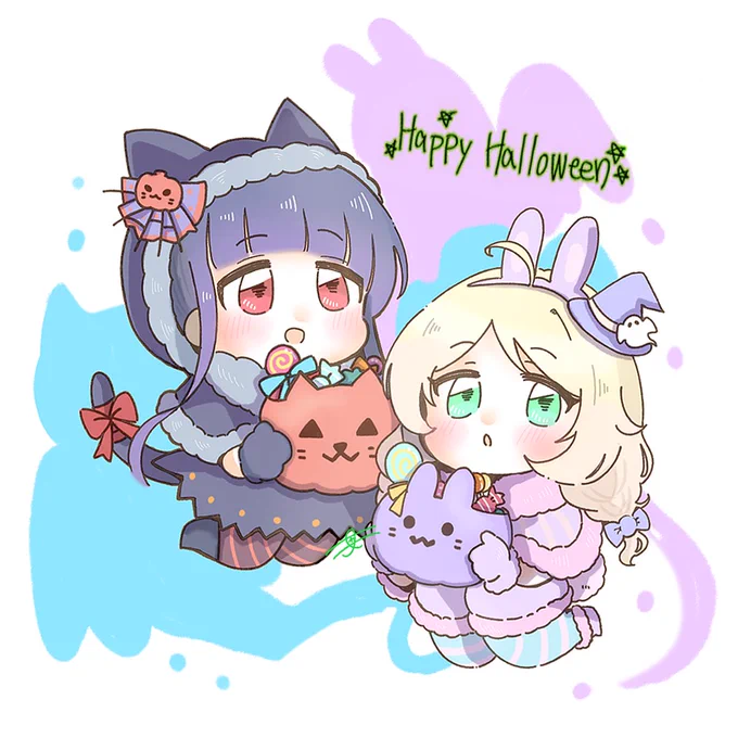 【Skeb】納品しました。お先にハッピーハロウィン 