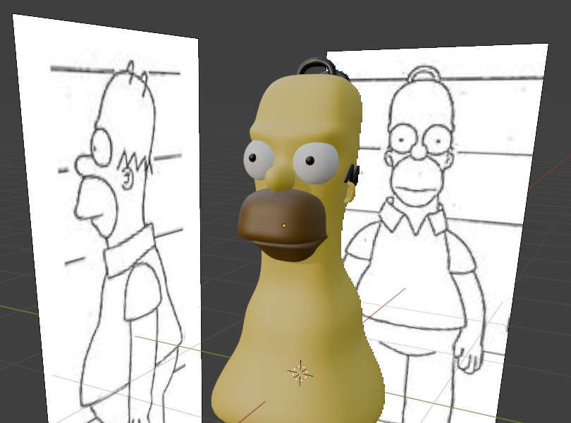 RafaMLT_'s tweet photo. My progress trying to make Homer Simpson in 3D
#3d #Model3d #homersimpson #Simpsons https://t.co/UwjlIMjNXF