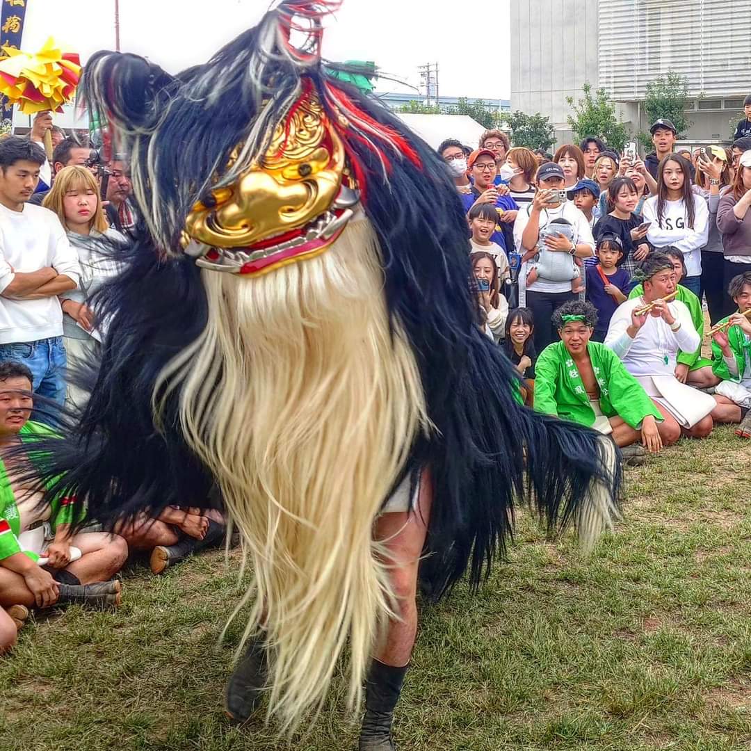獅子舞 高岡市 頭川獅子舞 2024 Zukawa Lion Dance - YouTube