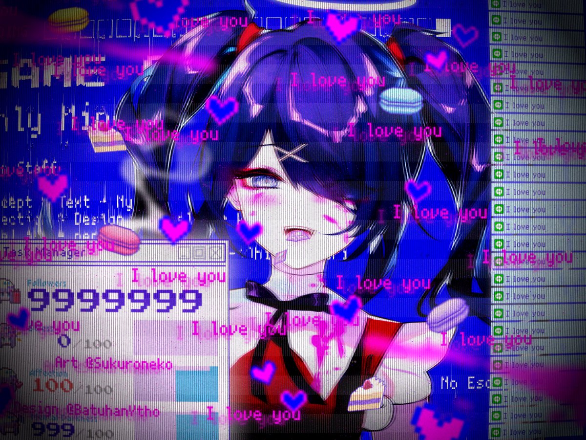 recovering from my year-long burnout with random designs👍
art: <a href="/Sukuroneko/">Harri Eerik Virtanen</a> 
character: Ame-chan (Needy Streamer Overload)