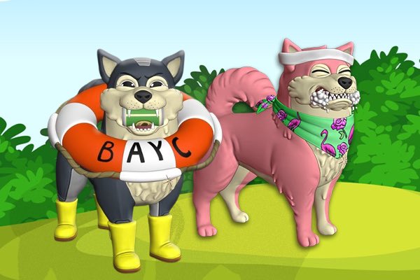 veashuv's tweet photo. Gm. On Sunday we walk the doggos 🐕🍌 

Drop your BAKC pup in the comments and I'll spin 'em up in 3D! 🔥🐶

IP: @teacherlabz 
AIP-534 is coming https://t.co/e1VQ9JU0f5