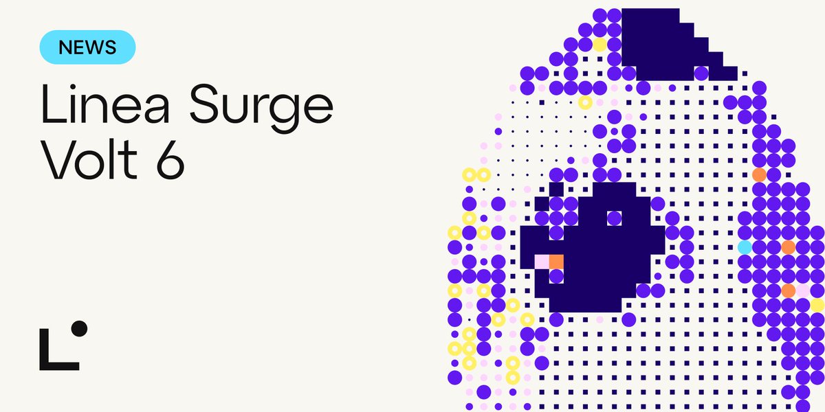 ส่งท้าย Volt 6 ของ <a href="/LineaBuild/">Linea.eth</a> The Surge

เริ่มต้น Volt 6 ของ Linea Surge นี่เป็นโอกาสสุดท้ายของการเก็บ LXP-L ก่อนที่ Surge จะสิ้นสุดในวันที่ 25 พฤศจิกายนครับ ไม่รู้จะมีแคมเปญมาฟาร์ม Users อีกไหม 

📊 สถิติ The Surge 
-&gt; มากกว่า 2 ล้านกระเป๋า 🤣
-&gt; รวม LXP-L ได้ทั้งหมด 89.67