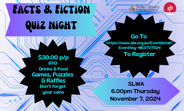 Are quiz nights your go to entertainment?
Then we have the evening for you...
All proceeds go the F A Sharr Award and the Kay Poustie Scholarship