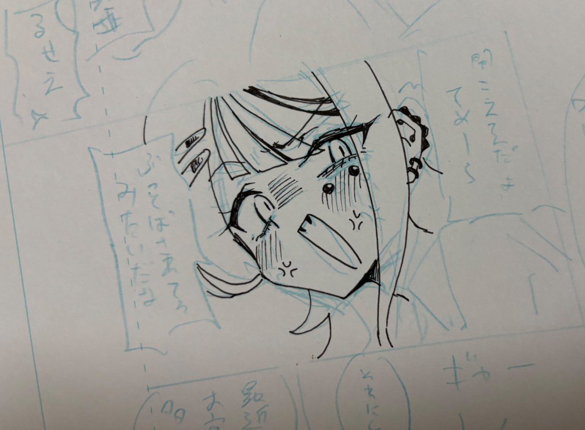 この角度の美少女の顔面描くのだけは上手い 