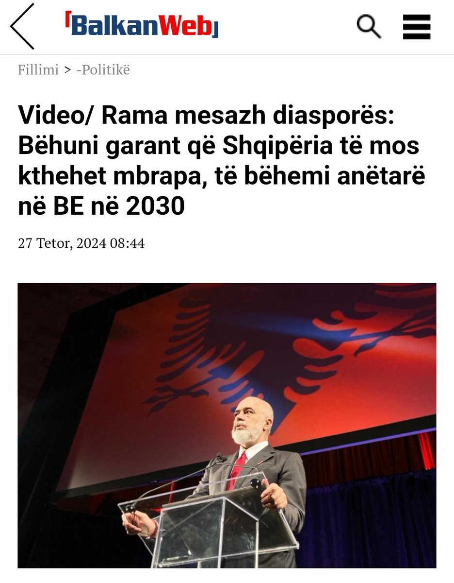 Ka vetëm një mënyrë se si Diaspora jonë mund të bëhet garante e anëtarësimit në BE: duke larguar qeverinë më të korruptuar dhe të kriminalizuar të Evropës!